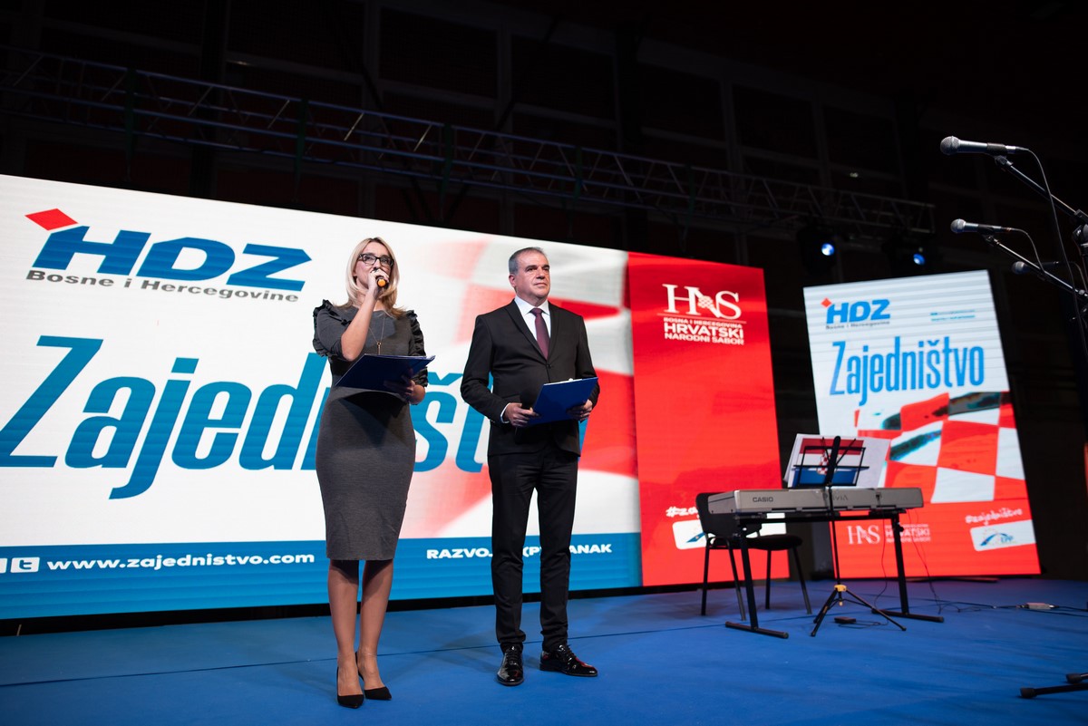 FOTO: Čović i Plenković iz Mostara najavili pobjedu: Podrška legitimnom predstavljanju i europskom putu BiH