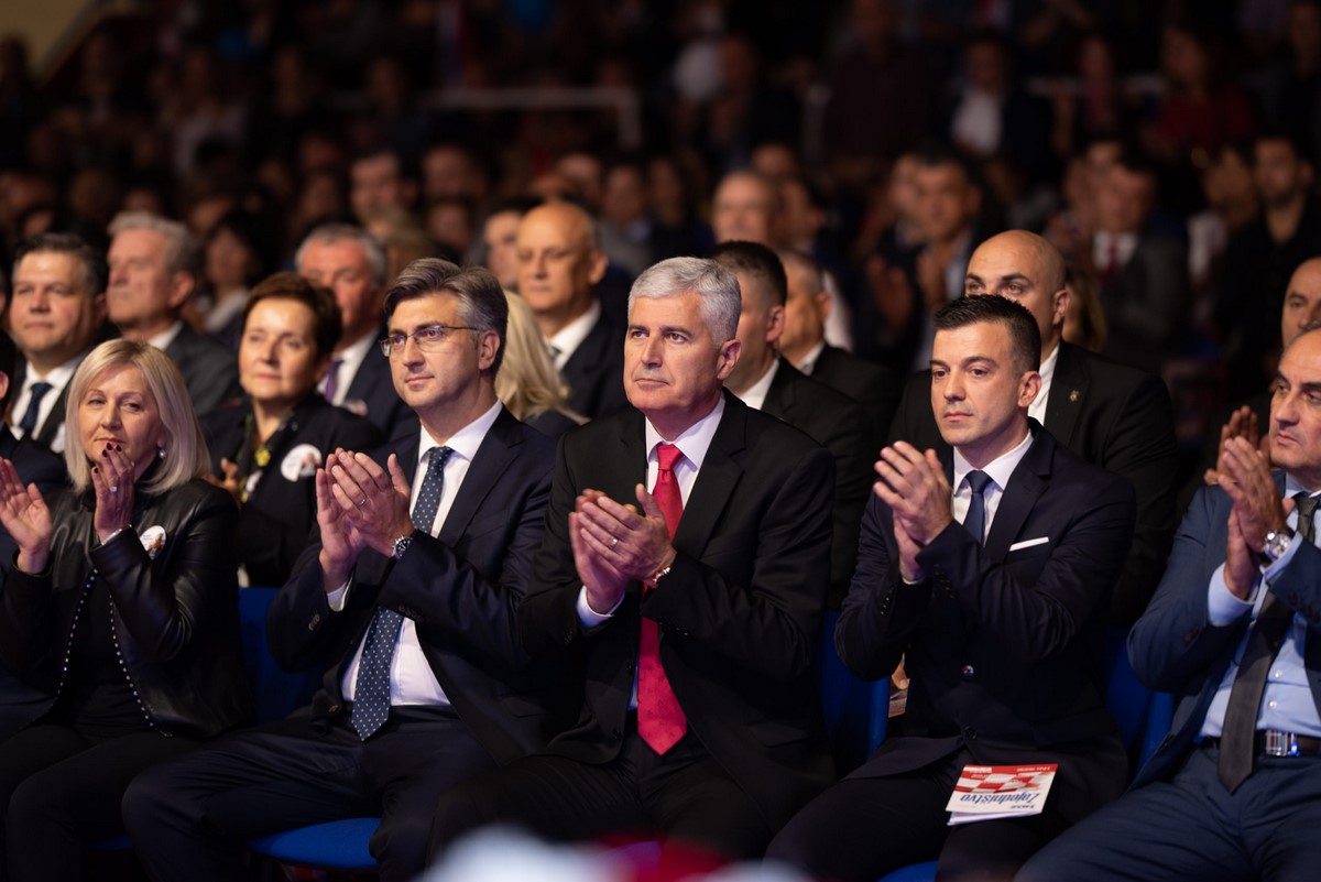 FOTO: Čović i Plenković iz Mostara najavili pobjedu: Podrška legitimnom predstavljanju i europskom putu BiH