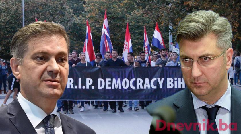 Plenković odgovorio Zvizdiću: Slučaj Komšić je za Hrvatsku ozbiljno pitanje koje ćemo internacionalizirati