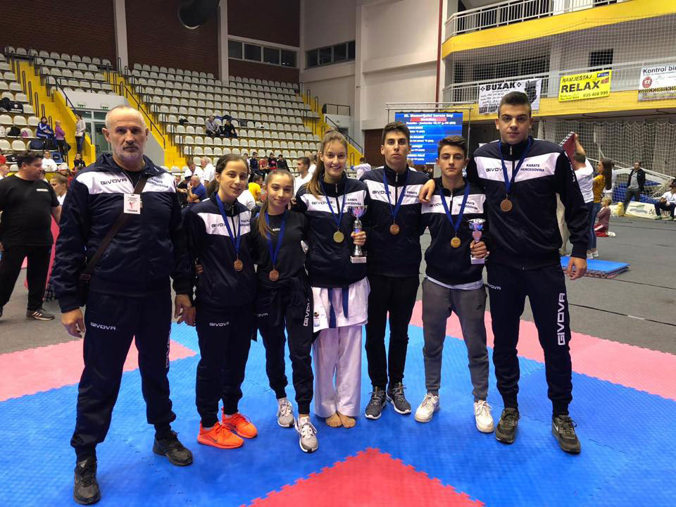 Žetva medalja: Karate klub “Brotnjo-Hercegovina” nastupio na tri turnira