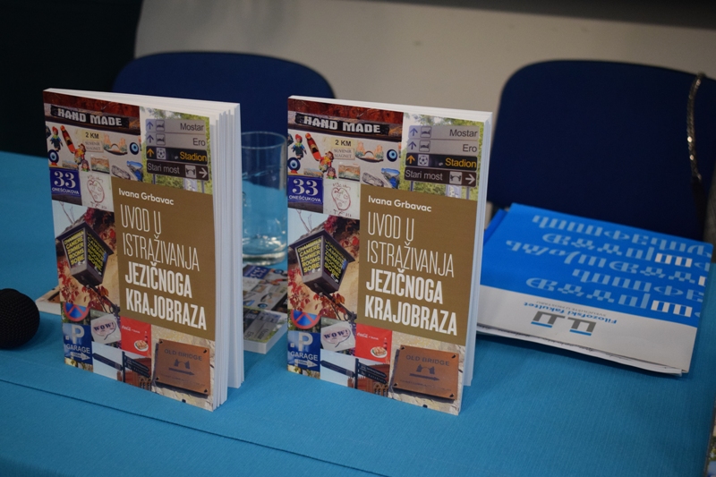 Predstavljena knjiga doc. dr. sc. Ivane Grbavac naziva “Uvod u istraživanja jezičnoga krajobraza”