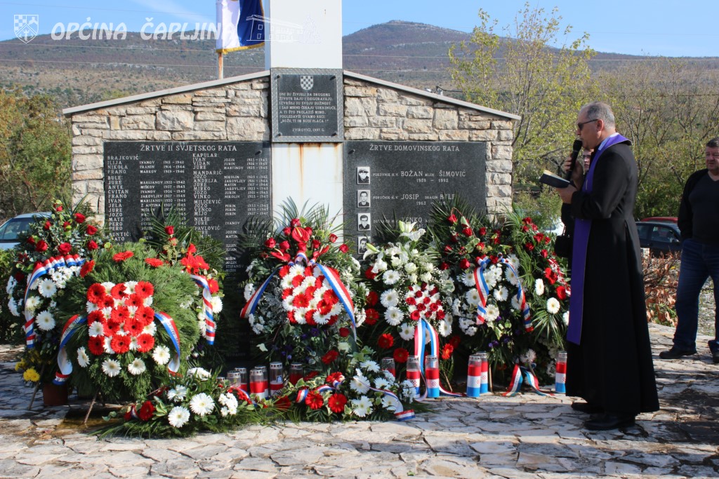 U Zvirovićima održan komemorativni skup u spomen na brigadira Božana Šimovića i stradale hrvatske branitelje