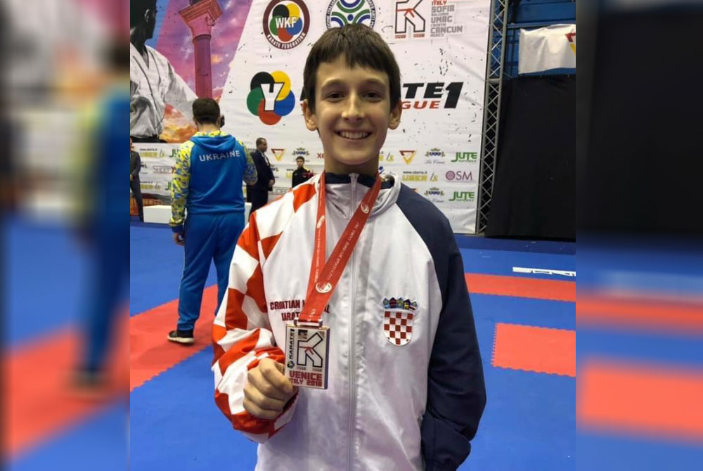 Andrija Vasilj brončani na Svjetskoj ligi mladih u Veneciji