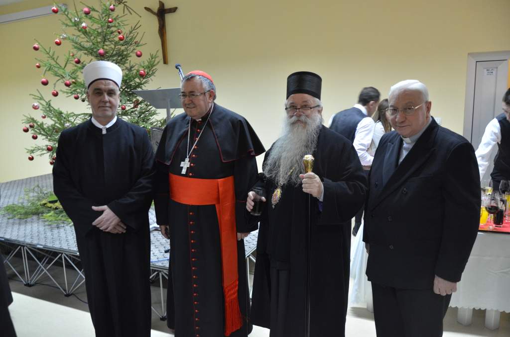 Kardinal Puljić upriličio božićni prijem