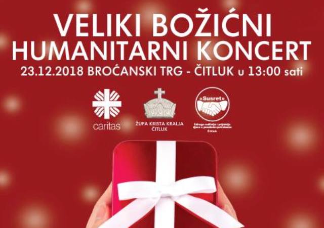 U nedjelju na Broćanskom trgu veliki Božićni humanitarni koncert