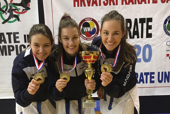 Broćanske karatašice seniorske prvakinje Hrvatske