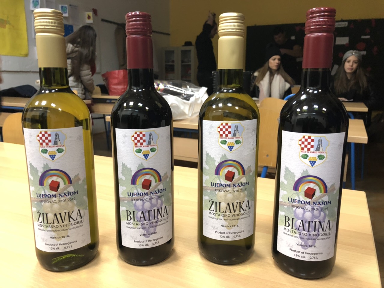 FOTO: HKUD sv. Marko Vionica na snimanju “Lijepom našom” u Benkovcu