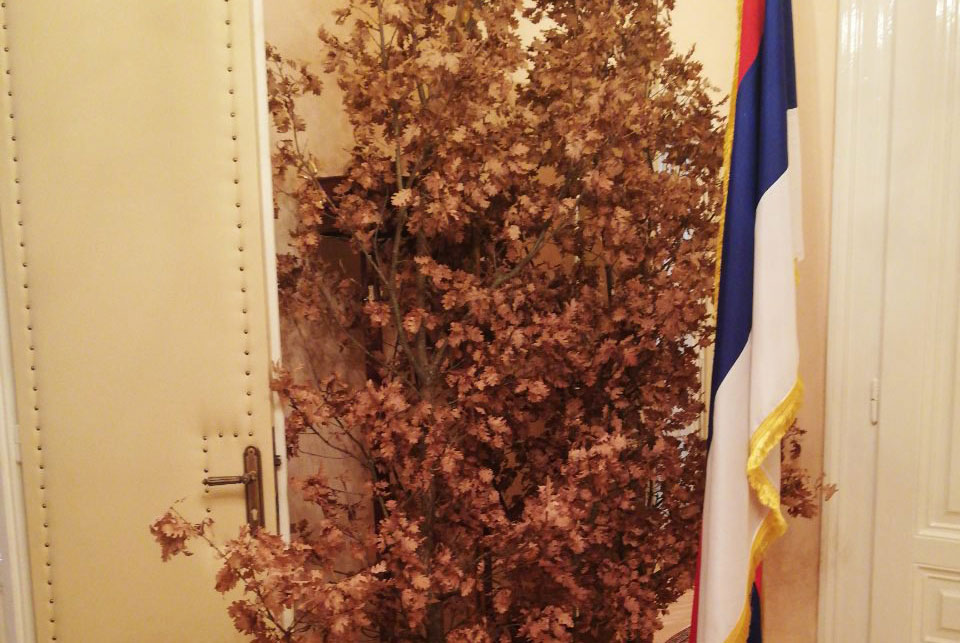 Dodik unio badnjak u Predsjedništvo BiH