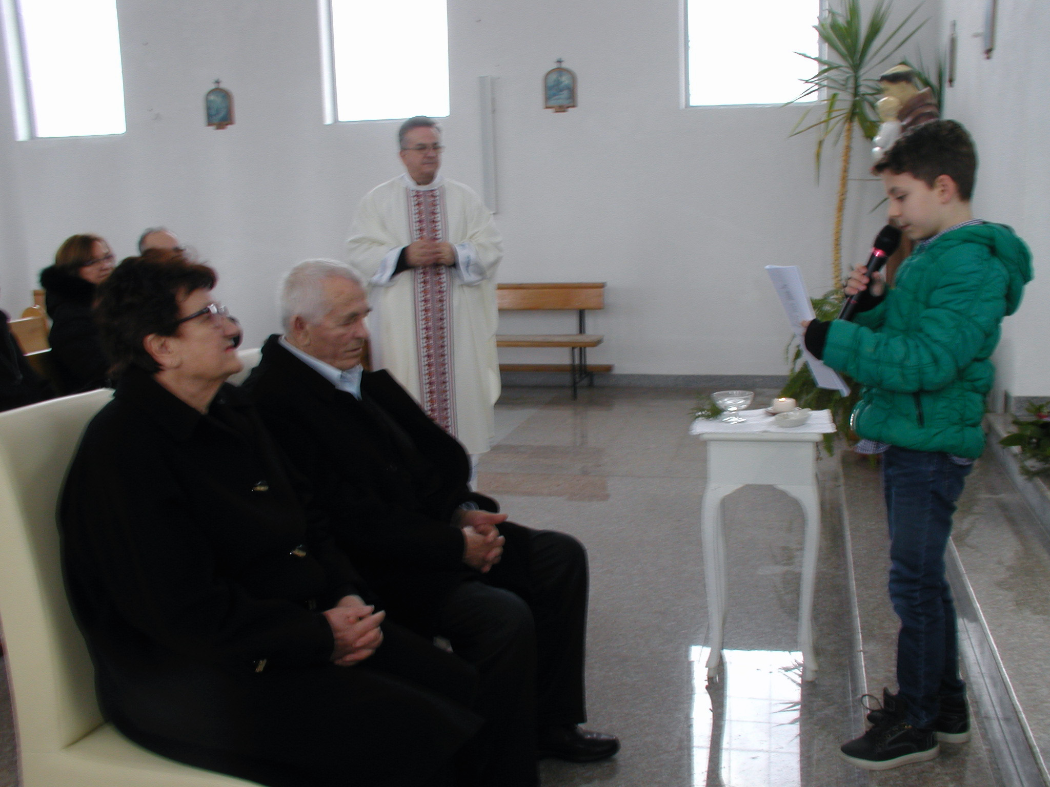 FOTO: Bračni par Ivan i Mara Vučić iz Gornje Blatnice proslavili zlatni pir