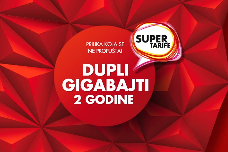 HT ERONET Super tarife upravo su postale duplo bolje, i to doslovno!