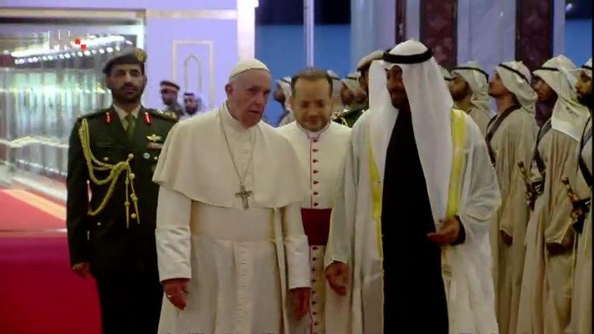 VIDEO Papa Franjo u Abu Dhabiju: Selam alejkum, neka je mir s vama!