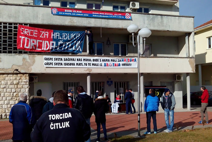 (P)OSTANI ČLAN HAJDUKA! U nedjelju 24. veljače u Čitluku akcija učlanjenja