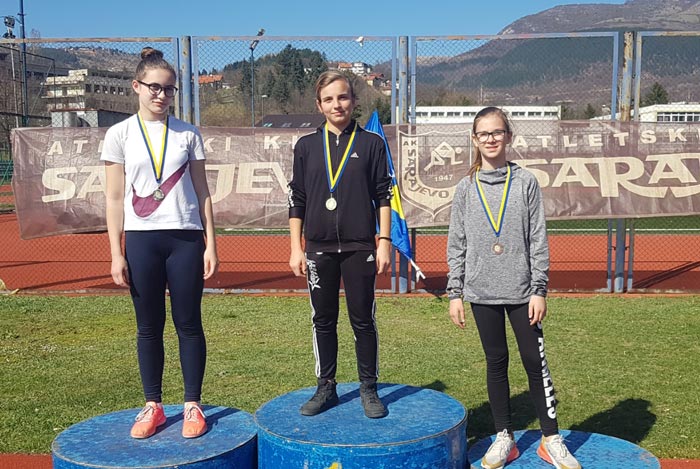 Marija Dujmović viceprvakinja BiH u bacanju koplja