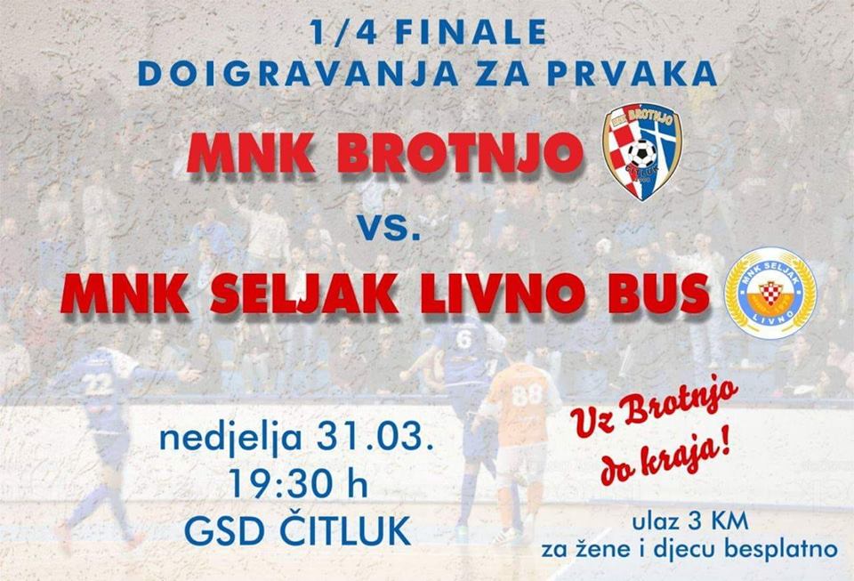 Futsal: U nedjelju prva utakmica četvrtfinala doigravanja za prvaka