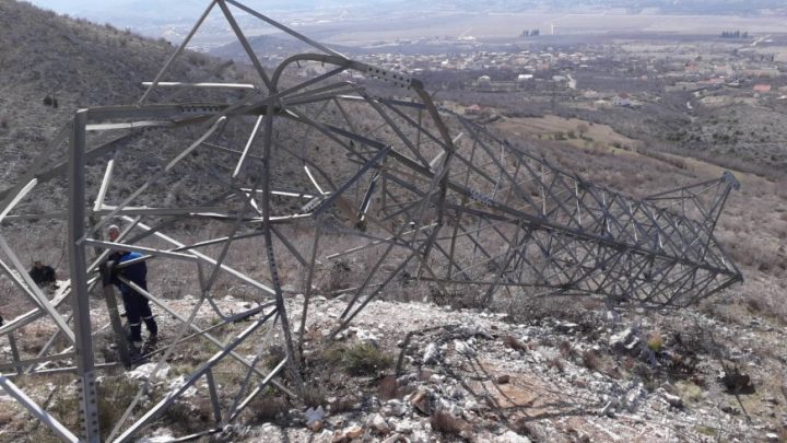 Općina Nevesinje nakon osam dana dobila struju