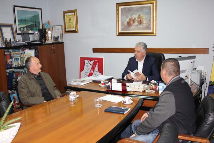 Predsjednik Herceg s predstavnicima Društva hrvatskih književnika