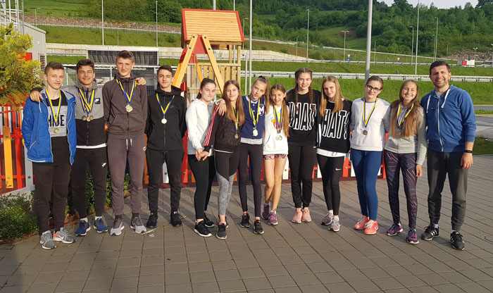 Sedam državnih medalja za natjecatelje Atletskog kluba Brotnjo