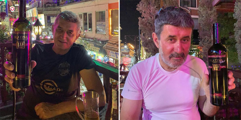 Stipe Božić i Vedran Mlikota u Nepalu piju ‘Blatinu de broto’ Vinarije Čitluk