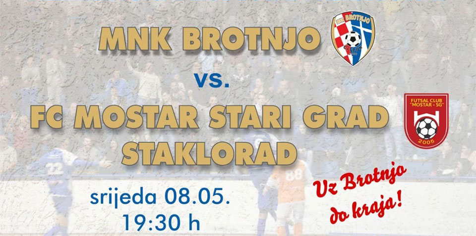 SVI U DVORANU: Brotnjo večeras traži izjednačenje protiv Mostar SG Staklorad