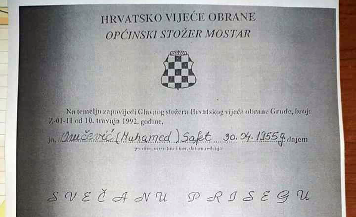 Kako je tzv. ARBiH planirala zauzeti Mostar?