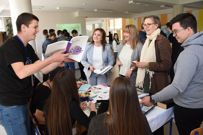 FOTO-VIDEO: Održan Sajam poduzeća za vježbu i Dan otvorenih vrata SŠ dr. fra Slavka Babarića