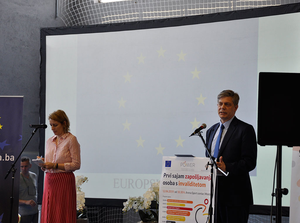 FOTO: Prvi sajam zapošljavanja osoba s invaliditetom u BiH održan u Mostaru