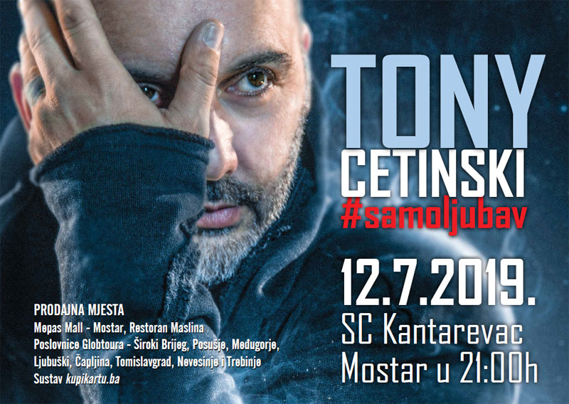 Koncert Tonya Cetinskog u Mostaru
