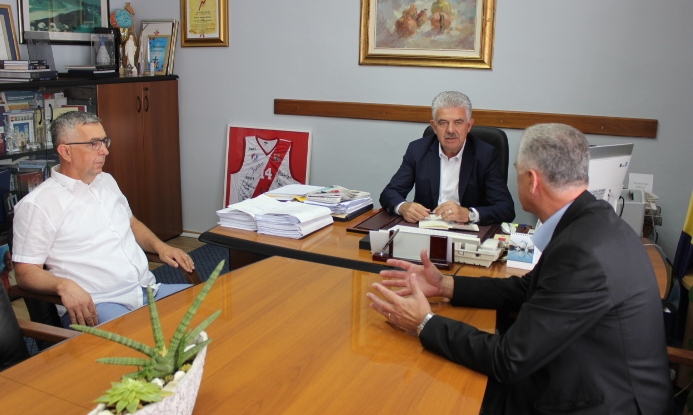 Herceg s Obradovićem i Leskom o projektima i aktivnostima u sektoru zemljišne administracije