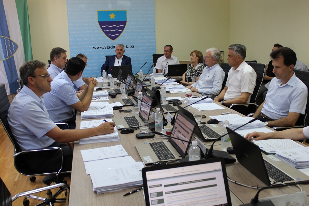 Održana 105. sjednica Vlade Hercegovačko-neretvanske županije