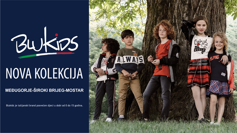 Nova kolekcija Blukids u Međugorju, Širokom Brijegu i Mostar