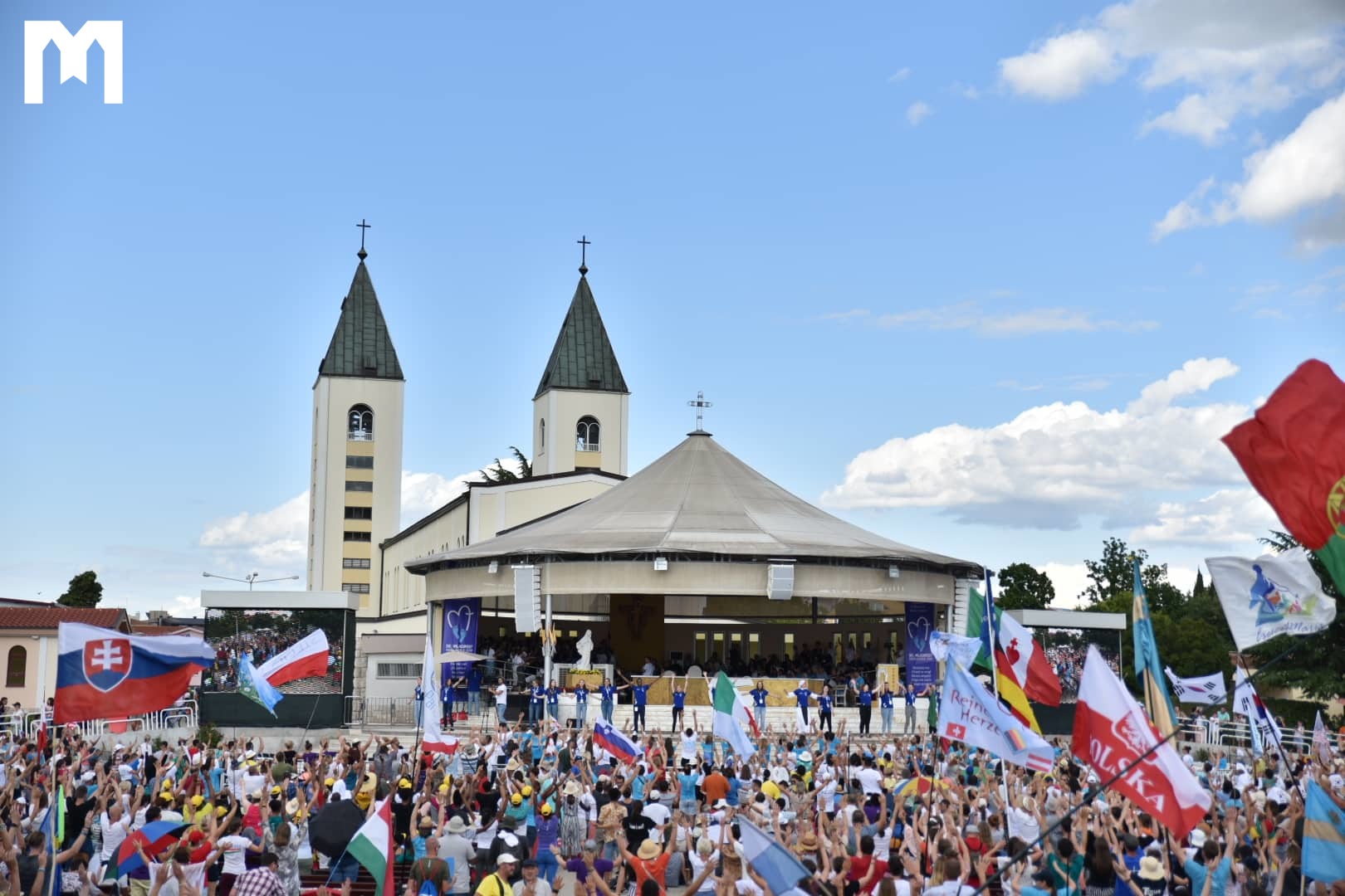 Večeras više od 2,2 milijuna gledatelja pratilo Mlafifest iz Međugorja