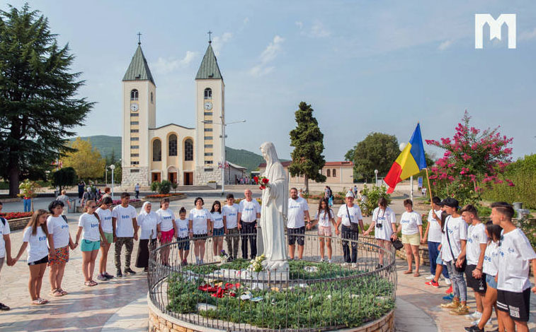 Djeca bez roditelja iz Rumunjske na tradicionalnom hodočašću u Međugorju