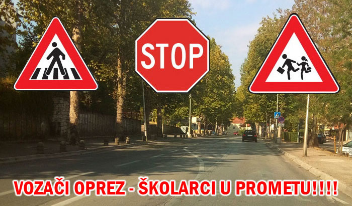 Vozači oprez: Sutra počinje nova školska godina!