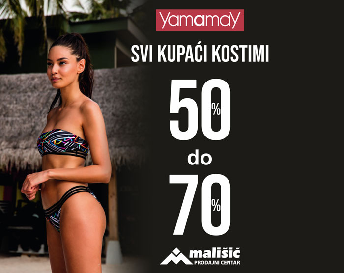 Sniženje od 50% do 70% u Yamamay