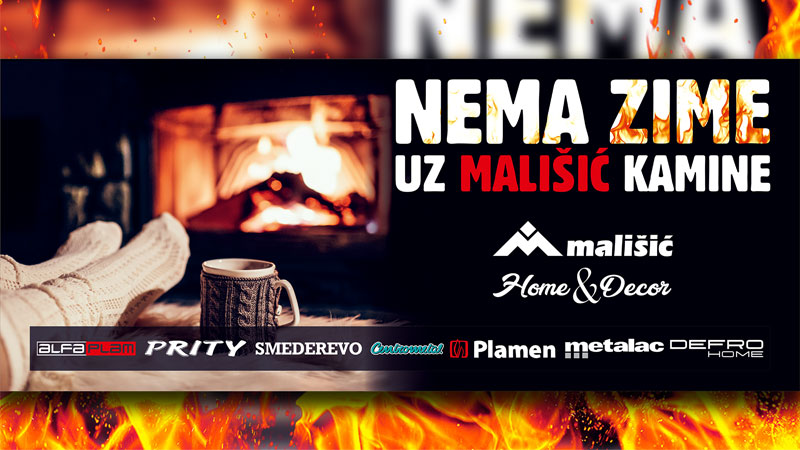 Nema zime uz Mališić kamine!