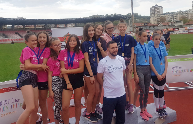 Uspješan nastup atletičara Brotnja na natjecanju u Tuzli