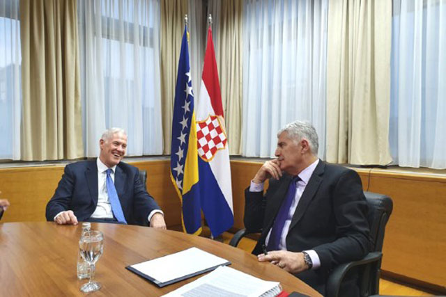 Čović sa Scanlanom: SAD su veliki prijatelj i saveznik BiH