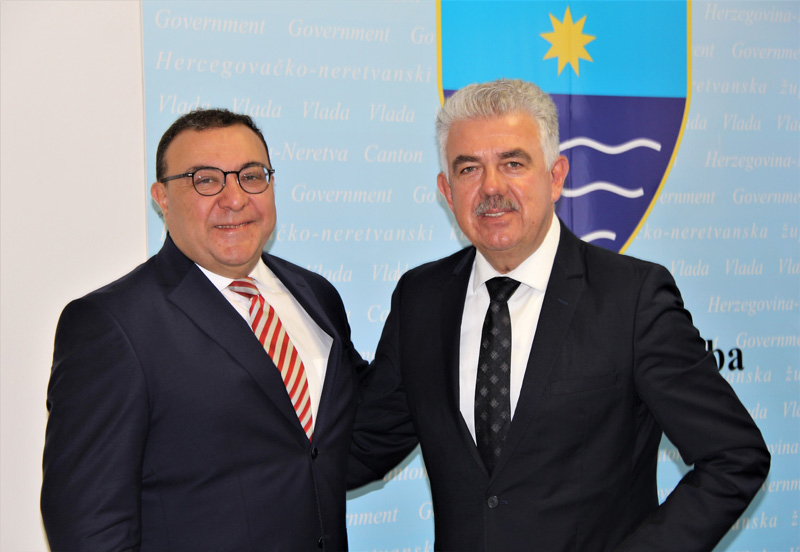 Herceg primio u nastupni posjet generalnog konzula Republike Turske u Mostaru