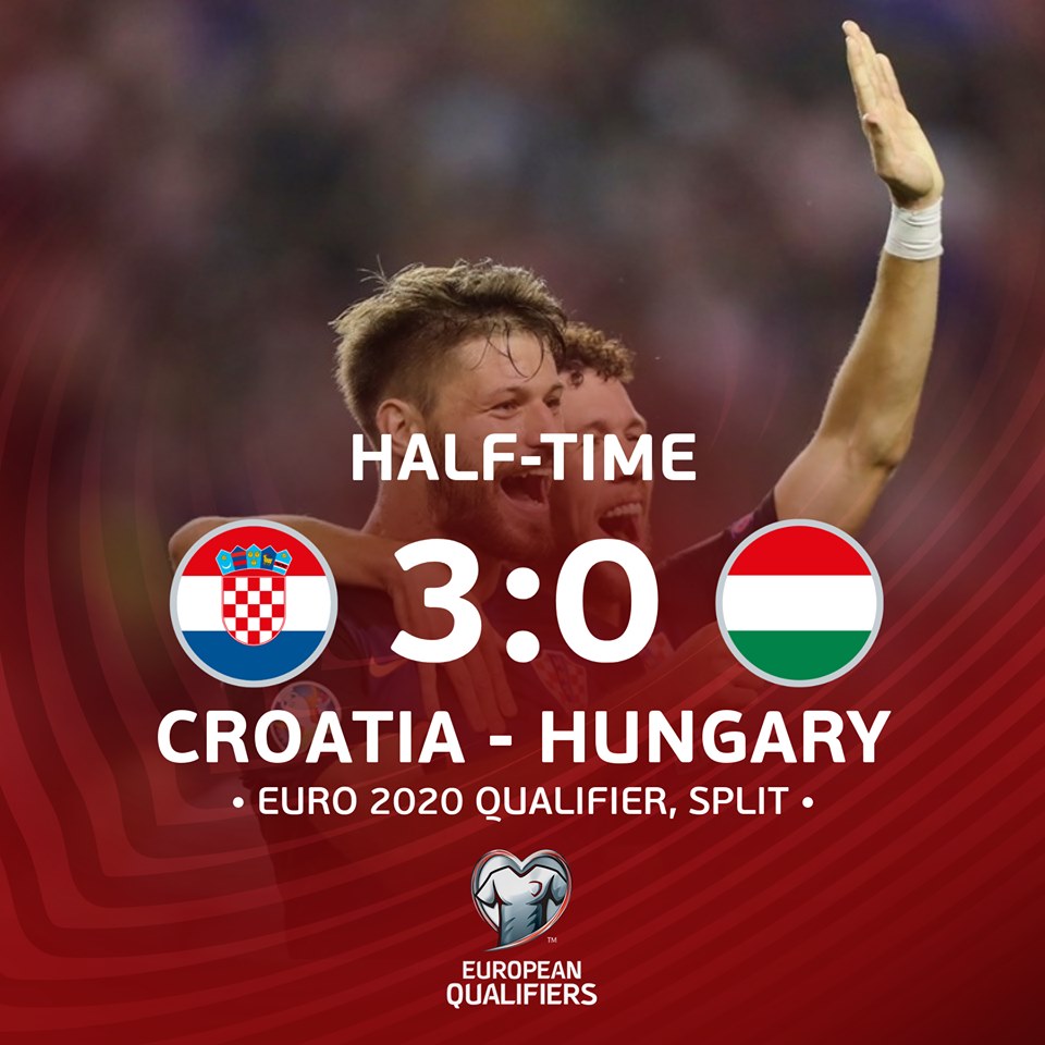 Hrvatska na prepunom Poljudu slavila protiv Mađarske s visokih 3:0