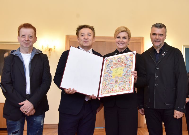 “Ruža Hrvatska” danas slavi 30. rođendan, Predsjednica Prljavom kazalištu dodijelila povelju Republike Hrvatske