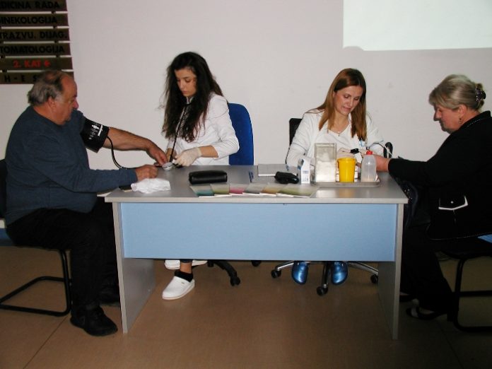 Više od stotinu osoba se odazvalo preventivno-edukativnoj akciji u Domu zdravlja Čitluk