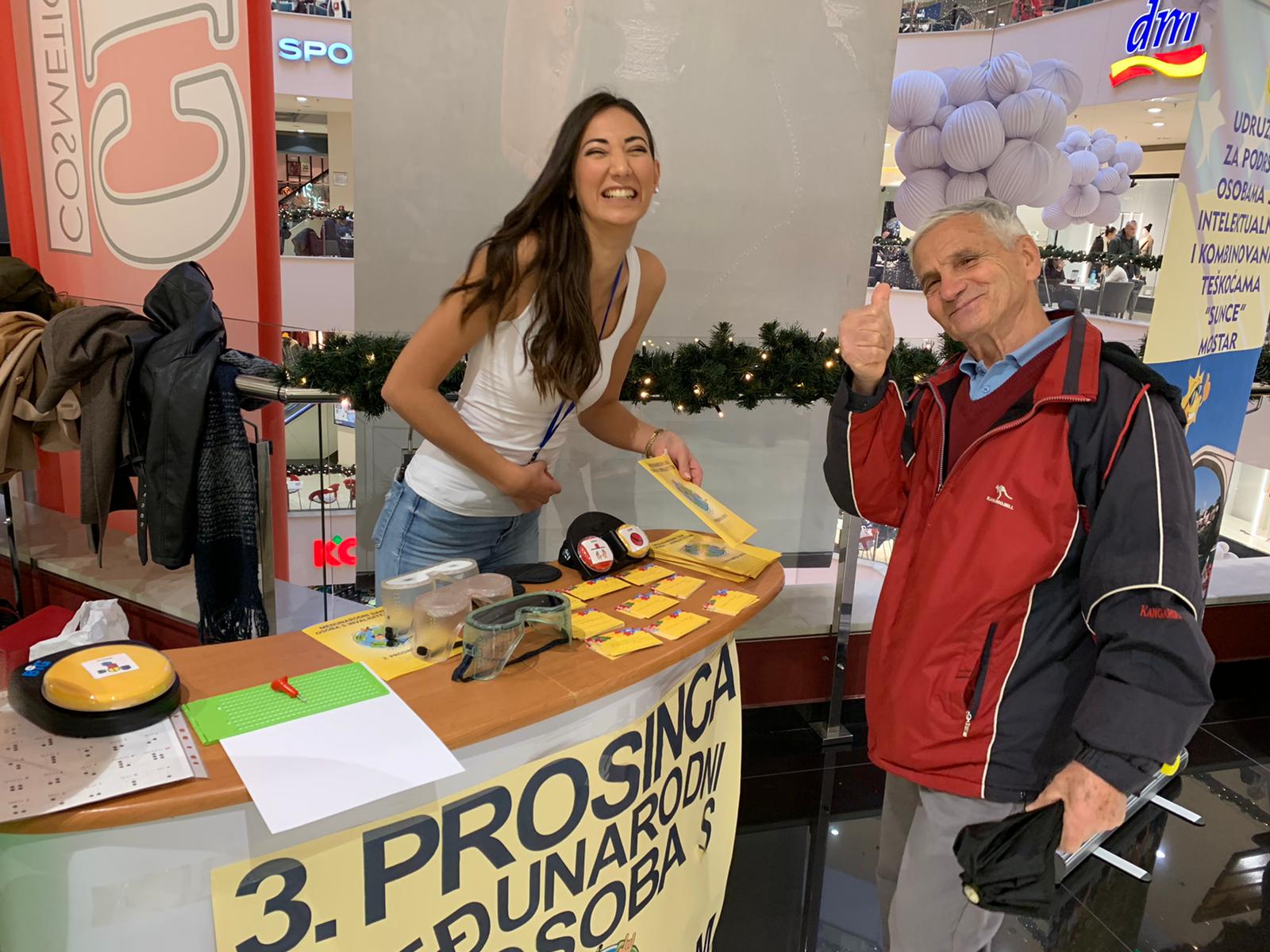 FOTO: Studenti edukacijske rehabilitacije obilježili dan osoba s invaliditetom