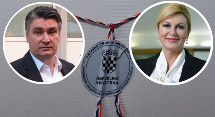 Oboje imaju preko pola milijuna glasova: U drugom krugu Milanović i Grabar Kitarović, ona u BiH osvojila 66% glasova