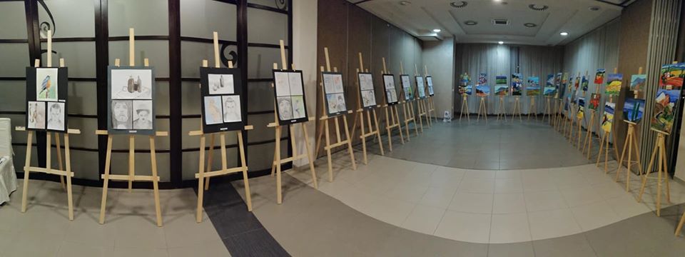 U Čitluku otvorena izložba radova polaznika tečaja crtanja i slikanja pod vodstvom Vilima Parića