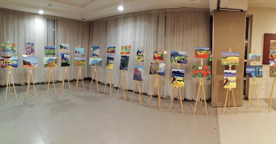 U Čitluku otvorena izložba radova polaznika tečaja crtanja i slikanja pod vodstvom Vilima Parića