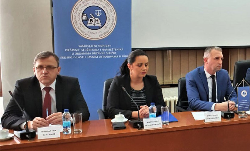 Ministar Balić potpisao kolektivni ugovor za državne službenike i namještenike