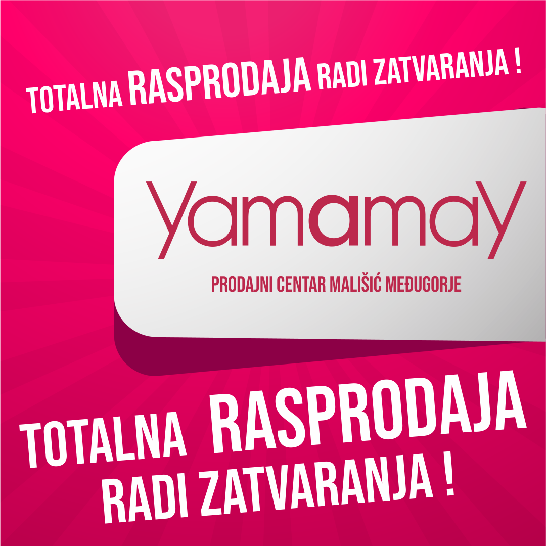 Yamamay – Totalna rasprodaja radi zatvaranja