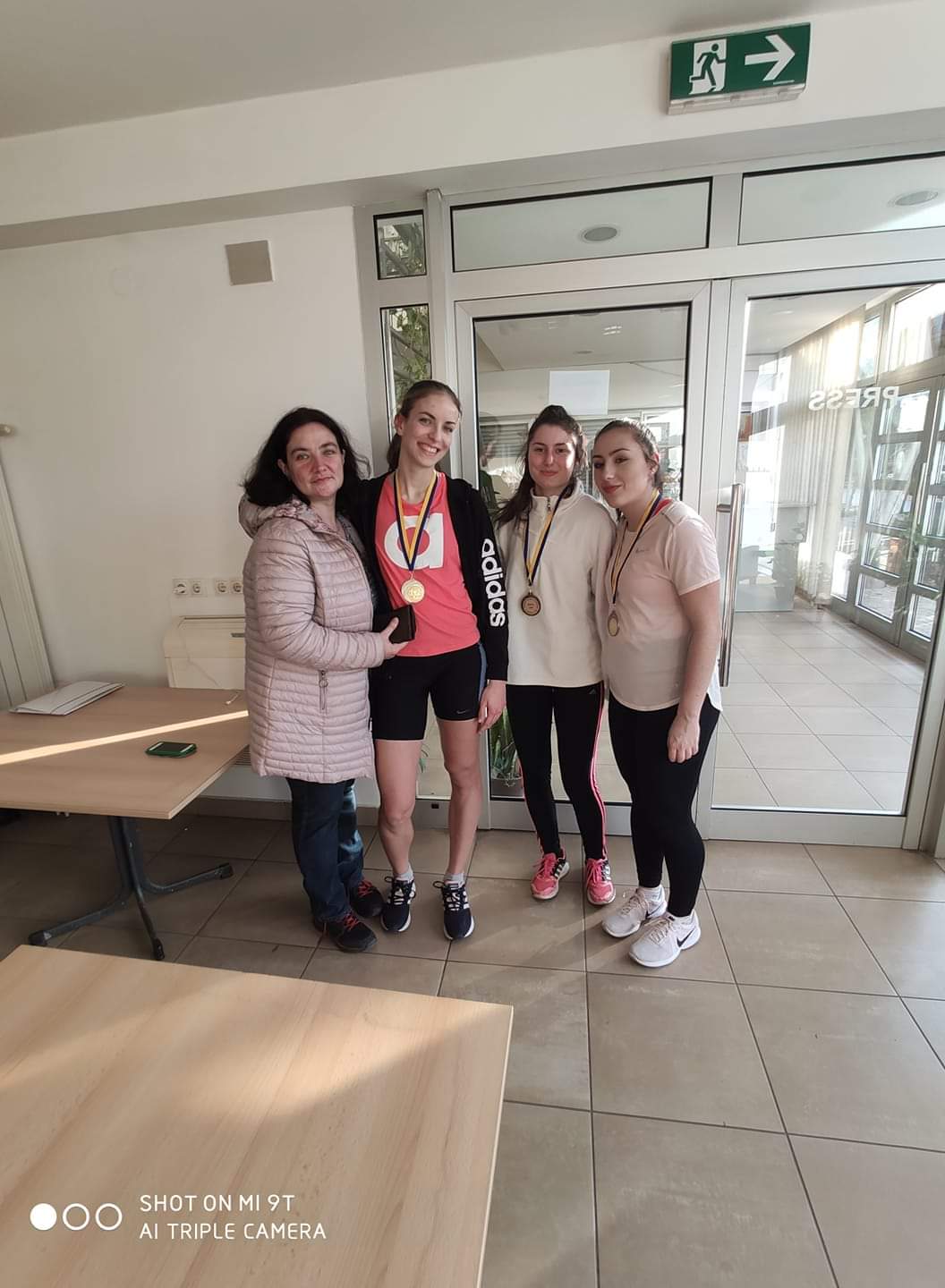 FOTO: Lucia Ćurković dvostruka državna juniorska prvakinja u disciplinama skok u dalj i troskok