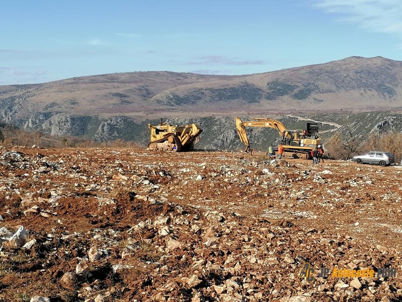FOTO: Pogledajte kako napreduju radovi na izgradnji autoceste od Zvirovića prema Počitelju