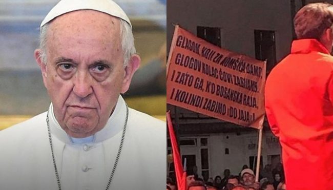 Iako najavljen nije se dogodio susret pape Franje i Sejde Komšića?